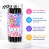Nail Stippling Pens 12Pcs 24 Color Dual-Ended Art Set Dual Tip Waterproof Drawing Painting for Salon Markers Quick Dry Liner DIY Beginners