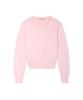 Nodeuyuumeon Basic Crew Neck Round Knit [Pink]