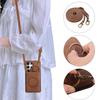 Crossbody Ring Holder Vertical Card Solt Wallet Leather Case For Samsung S26 Ultra S25 Plus S24 A26 A17 A07 long Lanyard Cover