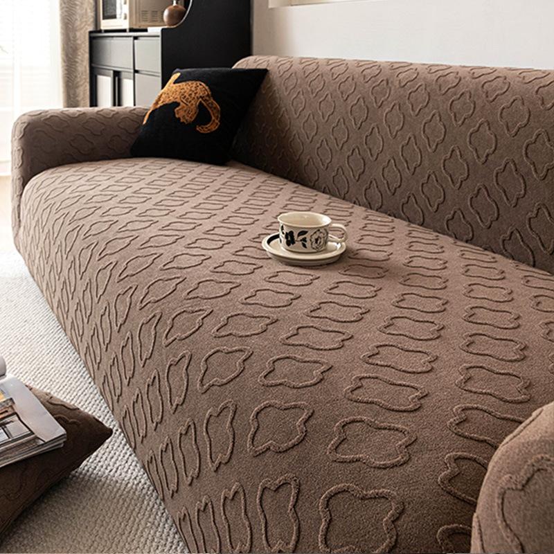 Creme Wind Sofaüberzug 2025 Vier Jahreszeiten Neu Kratzfest Katze Rundumbezug Universeller Sofa-Schutzbezug