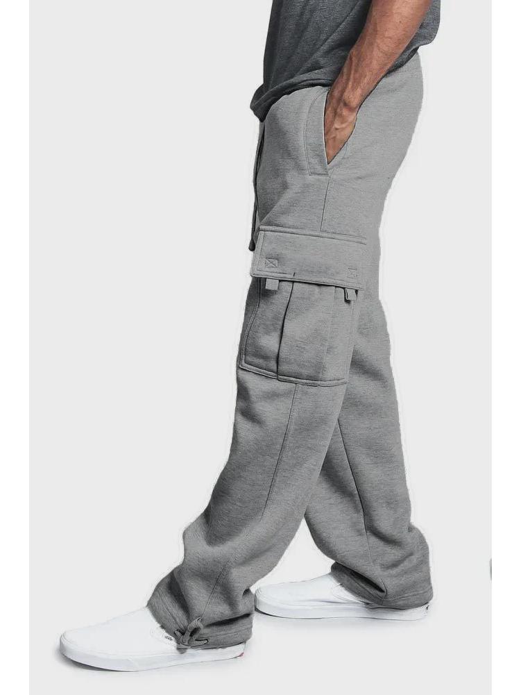 Men's 2023 Loose Straight Casual Pants with Multiple Pockets