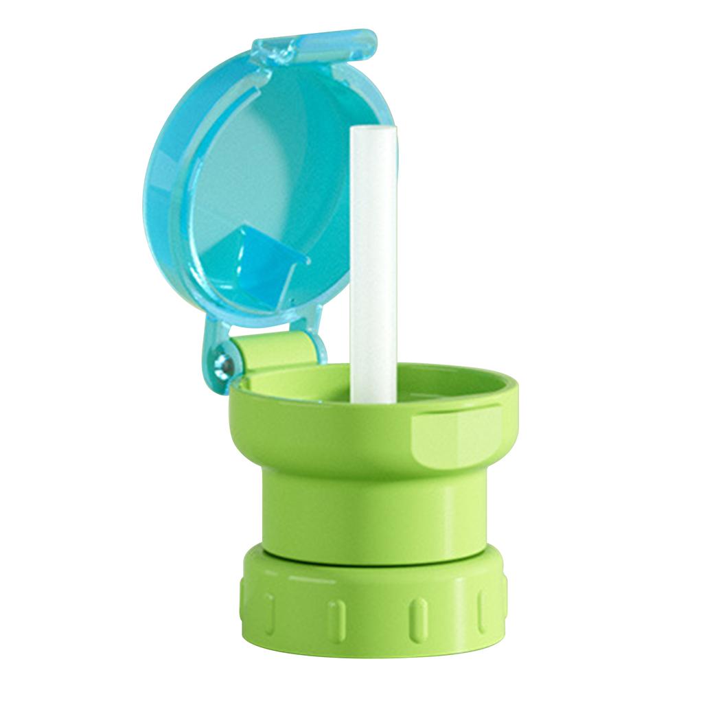 Toddler Spill-Proof Water Bottle Lid With Straw Universal Water Bottle Straw Top Sipping Drinkware Accessories for Soda Juices