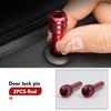 2/4pcs Car Security Alloy Door Lock Pull Pin Universal Knob For Volkswagen VW Passat B5 B5.5 2000- 2007 2008 2009 2010 Touareg Xy6