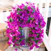 Artificial Flowers Vine Bougainvillea Wedding Home Room Valentine's Decor Outdoor Courtyard Garden Wall Hanging Arch DIY Gifts