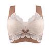 Plus Size Lace Bra for Women Plus Up Bras Seamless Wireless Bralette Comfort Thin Cup Brassiere Sexy Ladies Lingrie