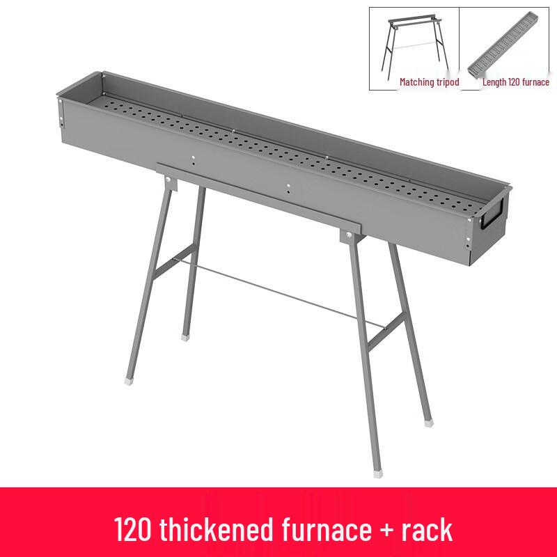 Zhi Shi Large Outdoor Charcoal BBQ Grill Set