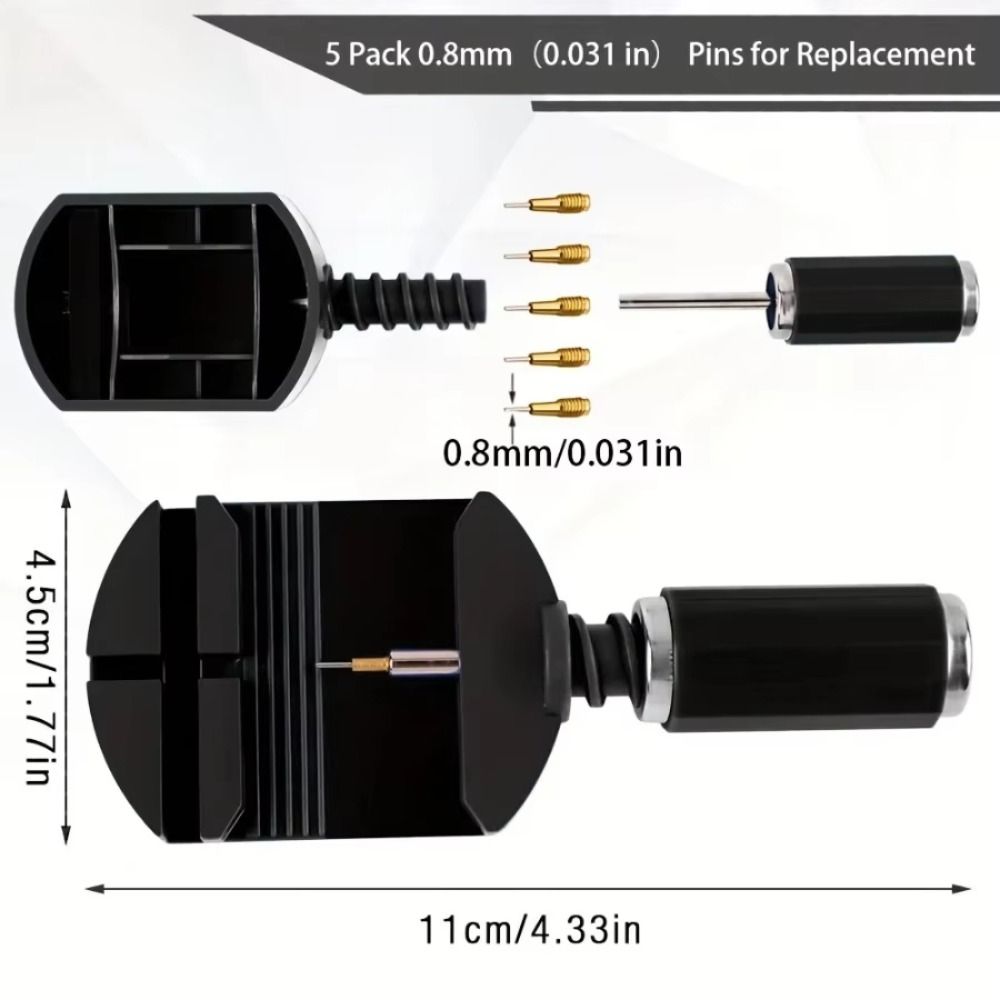 Baffle Removal Watch Bezel Opener Repair Tool Watch Back Opener  Professional Repair