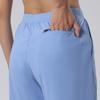 Thin Stretch Sweatpants Outdoor Running Pants Tied Feet Elastic Waist Solid Color Versatile Casual Pants Fitness Yoga Pants Women