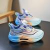 Boys shoes 2025 summer new breathable mesh children's sports shoes wear-resistant and non-slip student shock-absorbing running shoes
