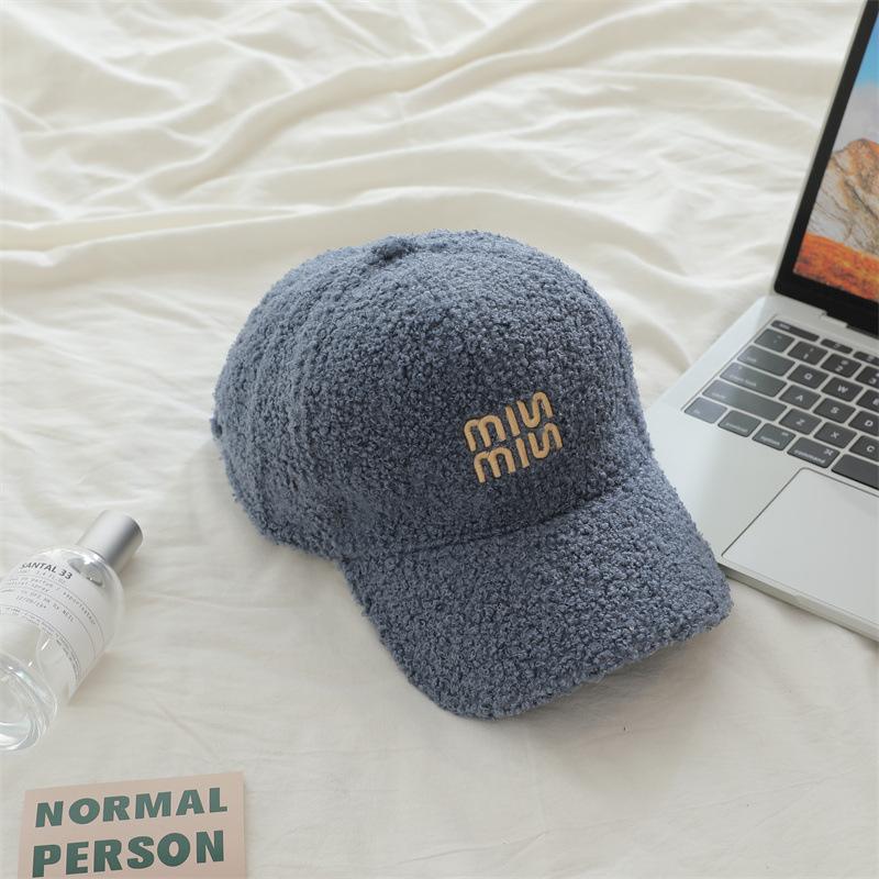 New Simple Letter Embroidered Baseball Hat for Men and Women Wide Brim Slim Soft Top Hat  Versatile