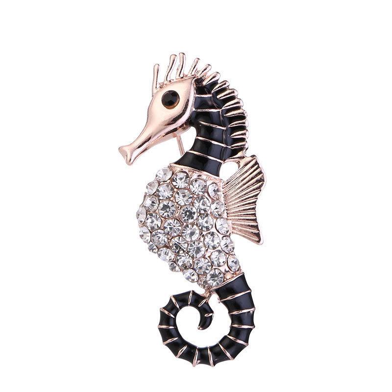 Marine Animal Brooch Pin With Alloy Material For Fashion Accessories And Daily Wear