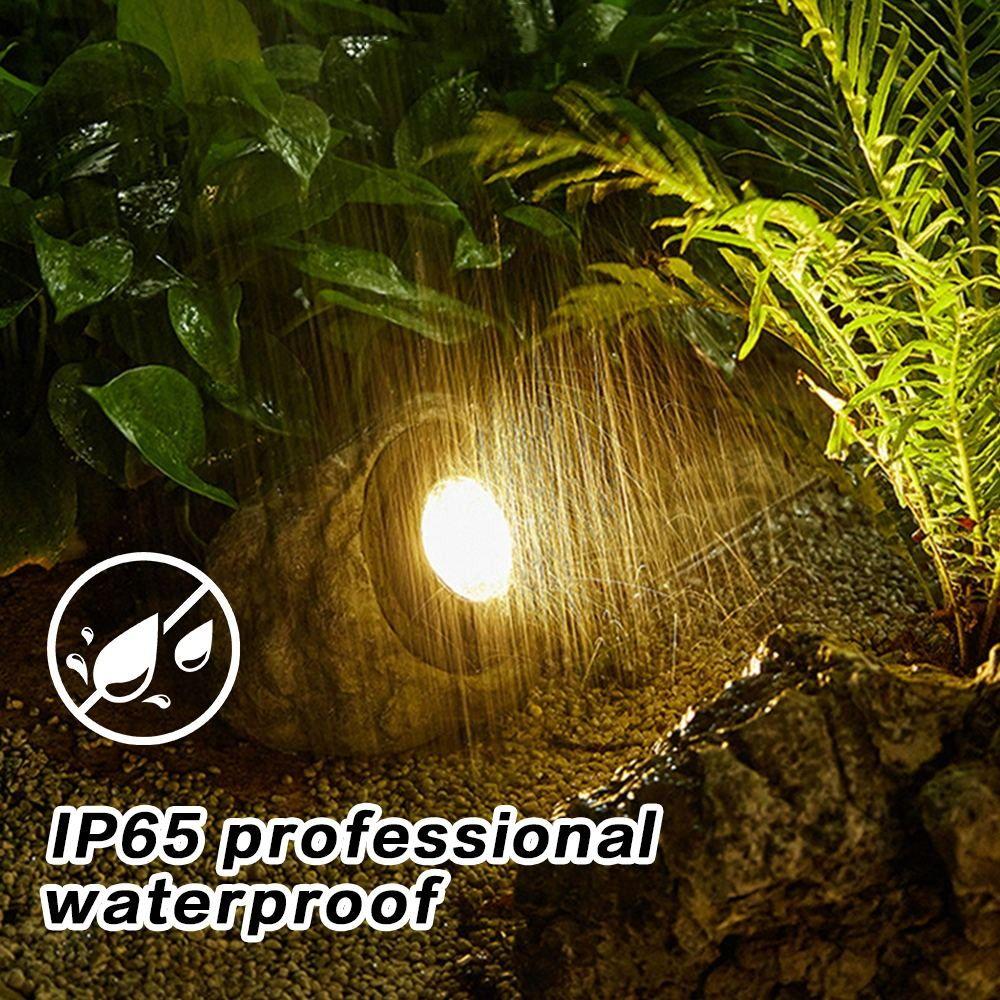 Spotlight Solar Stone Light Simulation Stone Lawn Lamp Solar Rock Lamp Outdoor Decorative