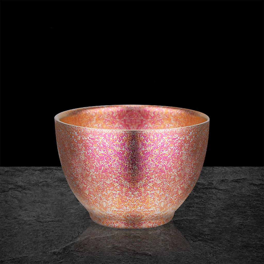 Titanium Kung Fu Tea Cup High Temperature Resistance Insulated Individual Jianzhan Tea Cup for Home 