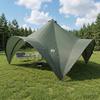 Party Tent Army Green 400 x 400 x 320 cm Polyester and Steel