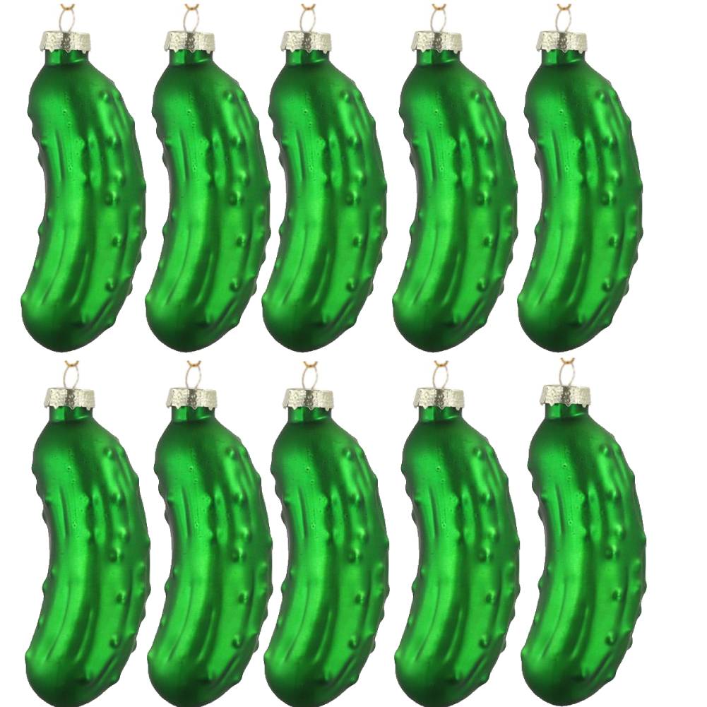 

10 шт. 2024 Рождественский огурец Подвеска елочные украшения Подвеска Рождественский декор Подвесные украшения для автомобиля, рождественской елки, дома