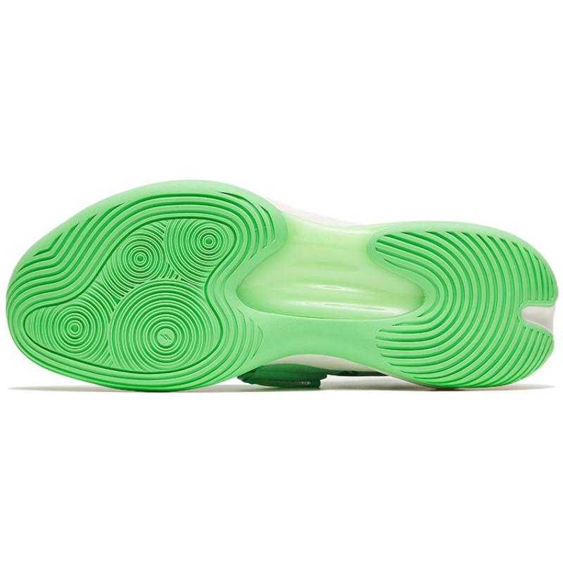 Anta Water Flower 3 Low-Top Performance Basketball Shoes Men's Green Sneakers 112221623-4