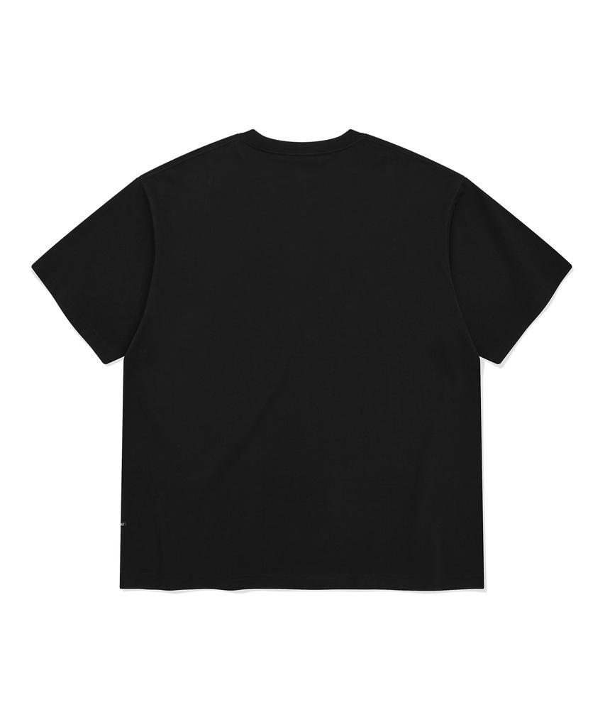 COVERNAT Cool Cotton Tropical Graphic T-Shirt Black