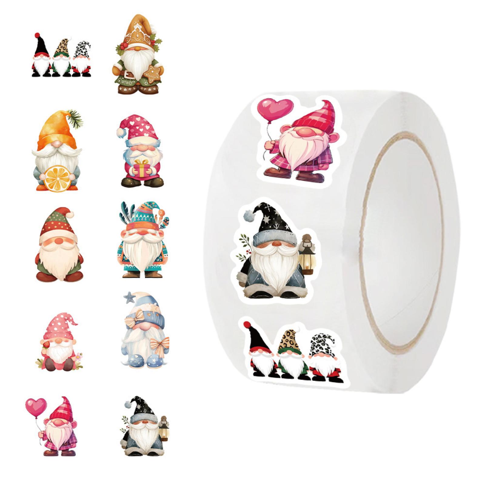 

500 Cartoon Notebook Stickers, Gift Packaging Tape Sealing Stickers, Self Adhesive Film Stickers One Size