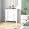 Dresser Sideboard Soft Open And Close Anti Tip 79 X 39.5 X 80.5 Cm White