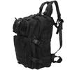 Waterproof Backpack Durable Nylon Mountaineering Equipment Bag for Outdoor ActivitiesBlack