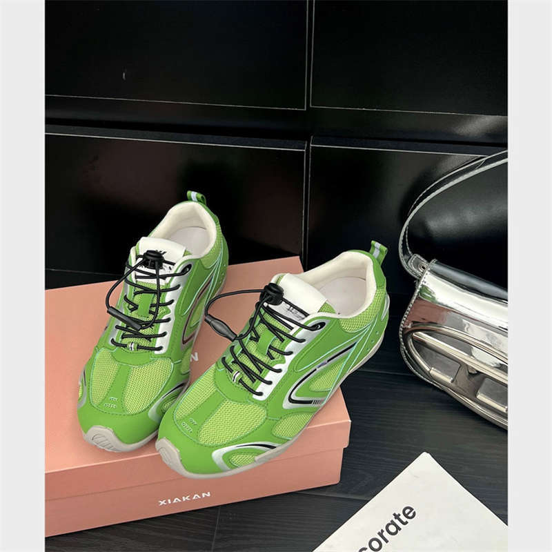 

Ретро серебристые кроссовки для тренировок Форреста Гампа летние новые супер огонь гоночные кроссовки платформа дышащие повседневные спортивные кроссовки 40 зелёный