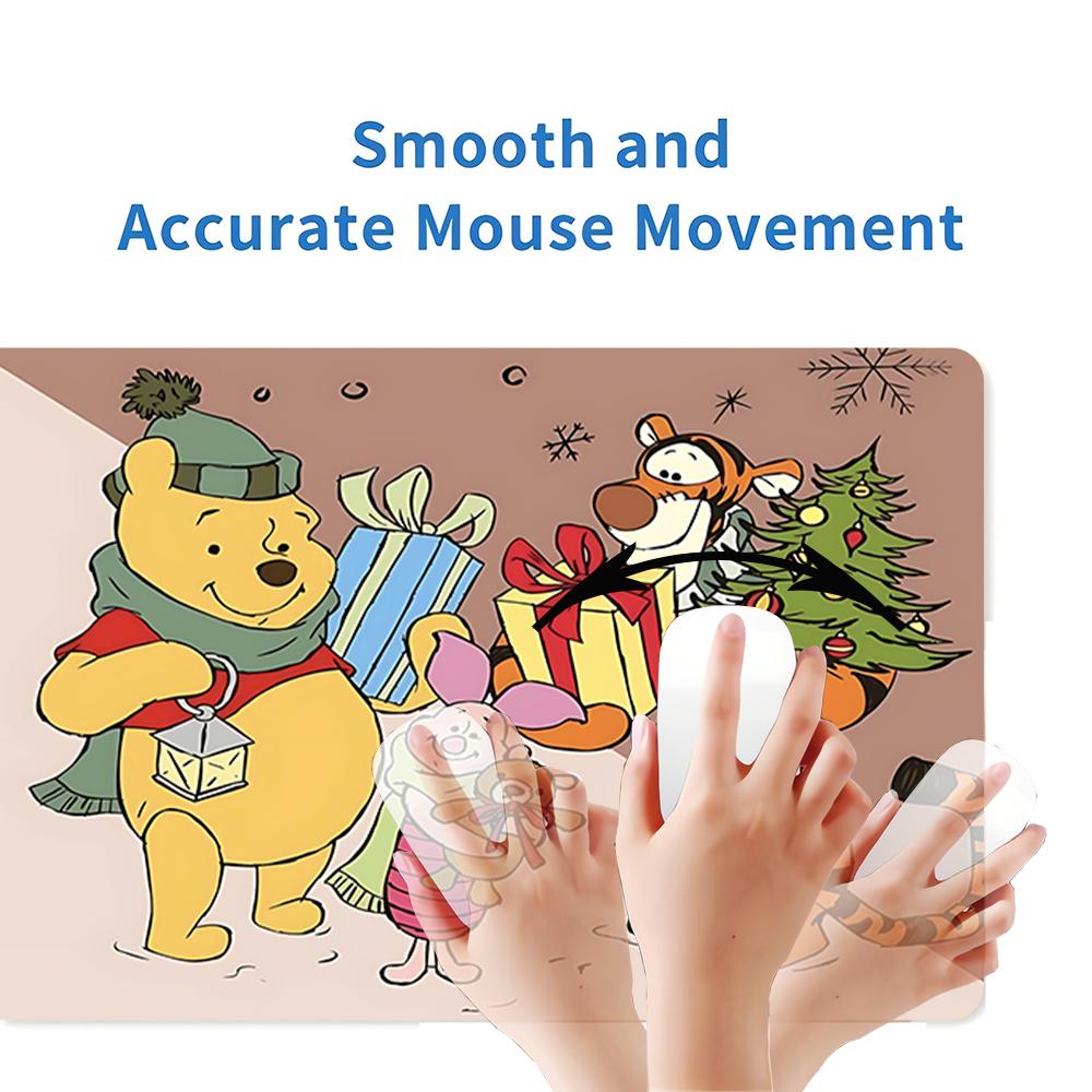 Christmas Friends Celebration Large Gaming Mouse Pad Nonslip Rubber Base Waterproof Desk Mat For Office Pc Laptop
