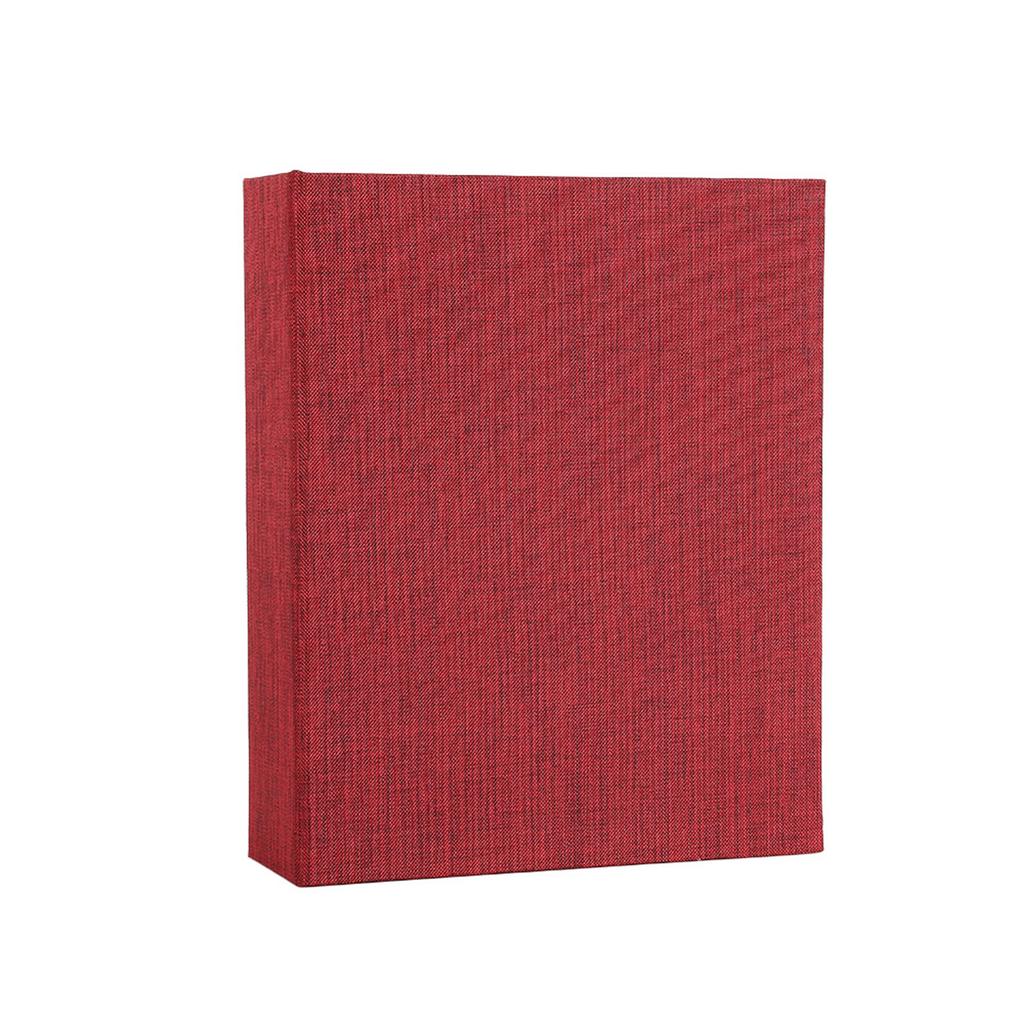 Linen Photo Album with 100 Slots for 46 Photos, Memory Book