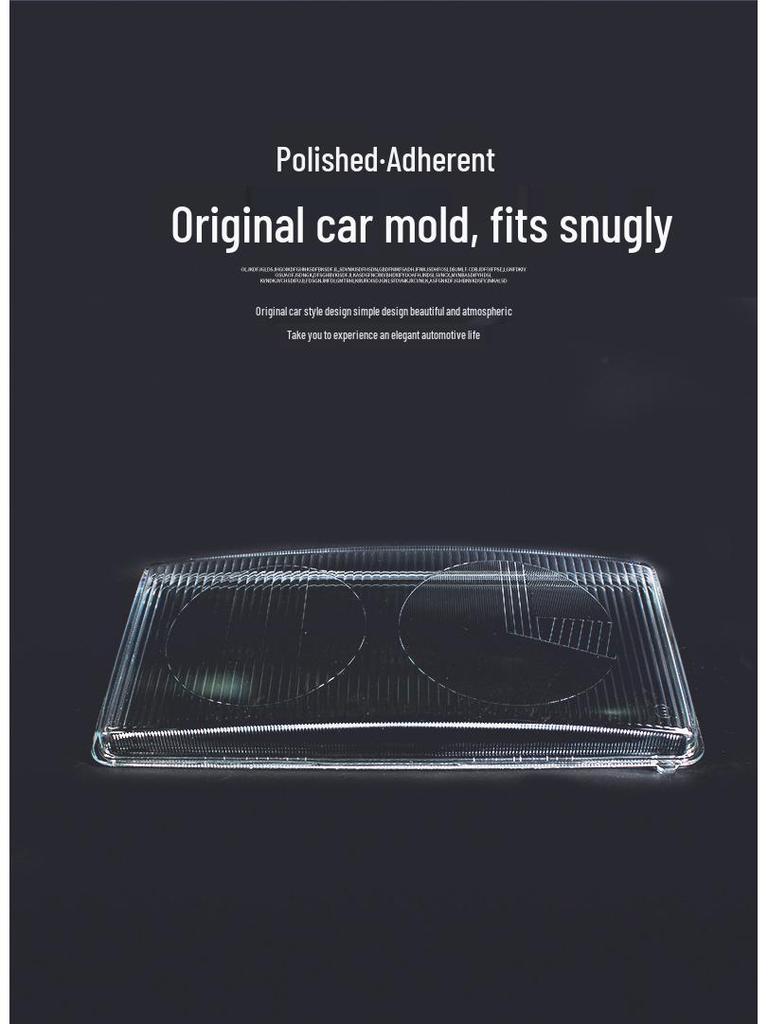 DeLonghi 771-1104 High Transparency Non-Fading Car Headlight Glass Lampshade