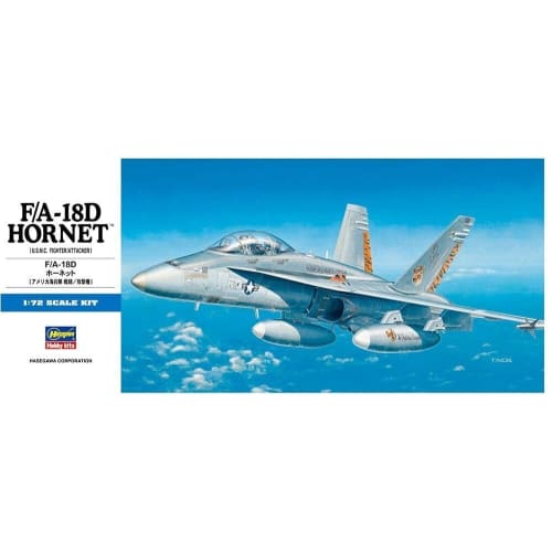 

Hasegawa 1/72 US Navy F/A-18D Hornet Plastic Model D9