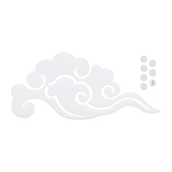 Shinto Altar Cloud Cloud Sticker to Stick on the Ceiling Shinto Altar/Temple Shinto Items Buddhist Altar Stick and Peel Acrylic Cloud Type Letters