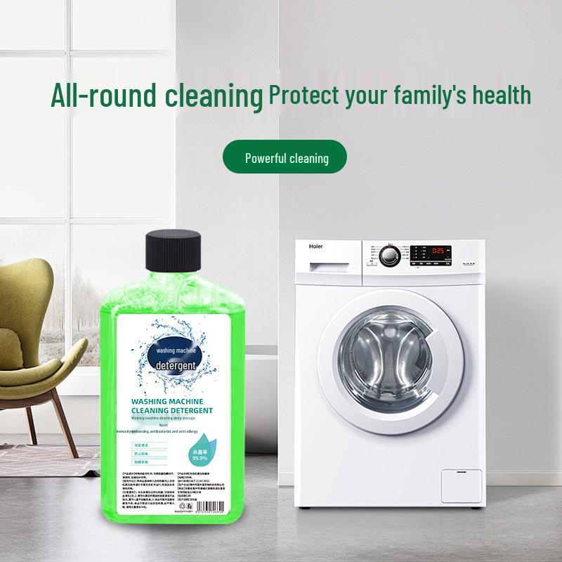 Washing Machine Deep Cleanser & Deodorizer: Powerful Descaling, Nourishing, and Stain Removal for Drum Tanks.