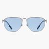 Stainless Steel VEIL Sunglasses BLUE