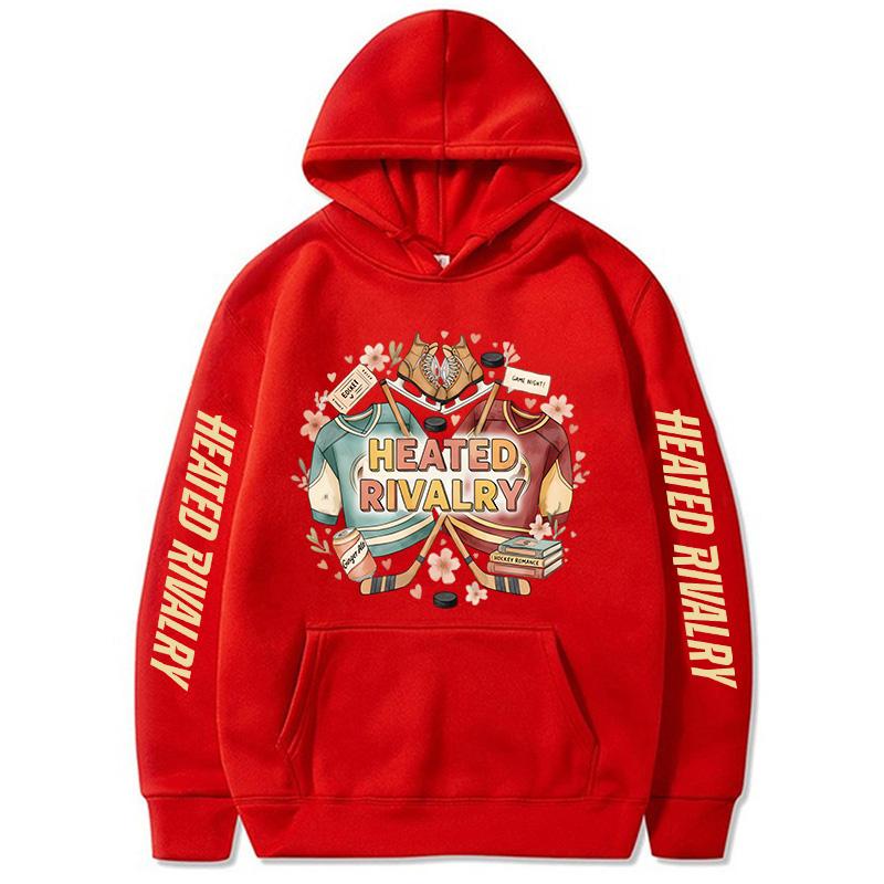 Hot TV Heated Rivalry Print Sweatshirts Men Women Graphic Hoodies Fashion Hip Hop Hoody Pullovers 90s Unisex Streetwear Clothing