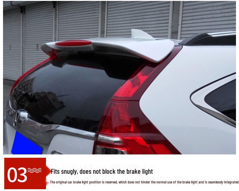 Honda CRV Rear Spoiler 2012-2016: Painted, No Drill, Sport-Style Wind Deflector