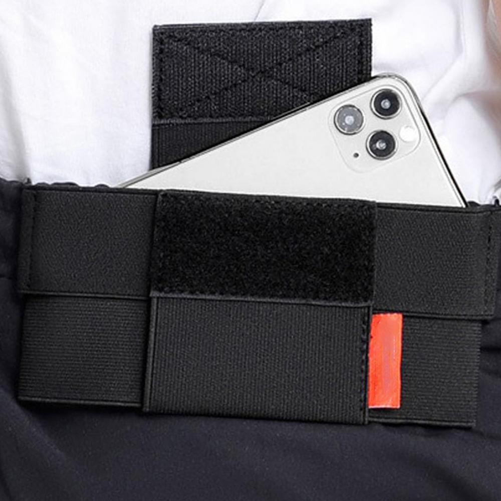 Men Phone Storage Waist Bag Men Elastic Phone Belt Pouch For Exercise Portable Phone Waist Pack Bag Phone Fanny Waist Pack For