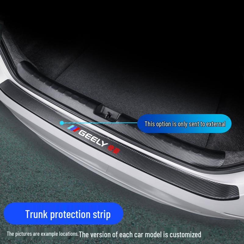 Interior Accessories for Geely Emgrand 4th Generation: Door Sill Stickers