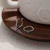 Circle Twist Earrings Ins Style Simple Fashion Versatile Temperament Earrings for Girlfriend Gifts