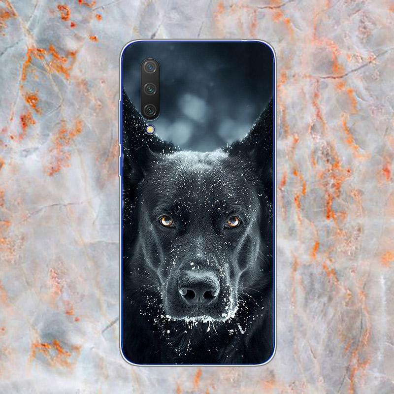 German Shepherds Dogs Soft TPU Silicone Cover For Xiaomi Mi Note 11 10T 10 9 9T SE 8 Lite Pro Ultra 5G Phone Case