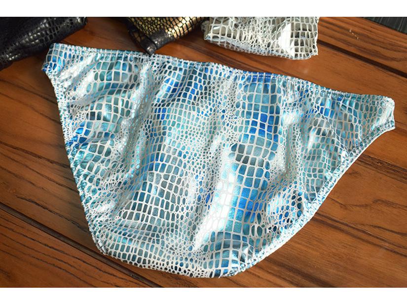 Men's Low-Waist Cartoon Triangle Briefs, Breathable European & American Design, Trendy Nightclub Style 2023