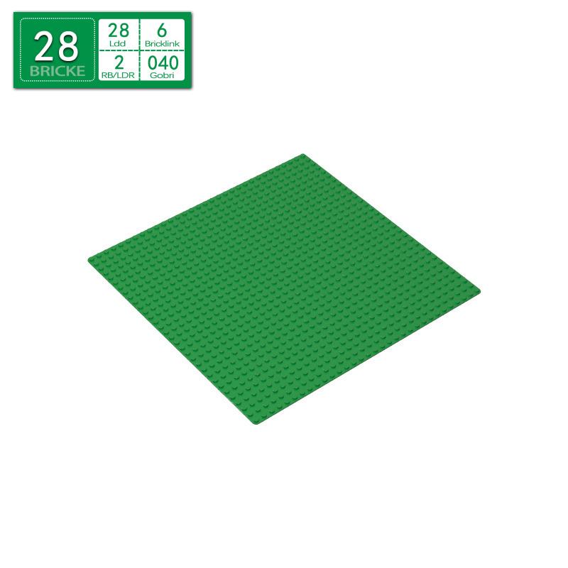 BRICKE 32x32 Building Blocks Baseplate Compatible with Lego 3811