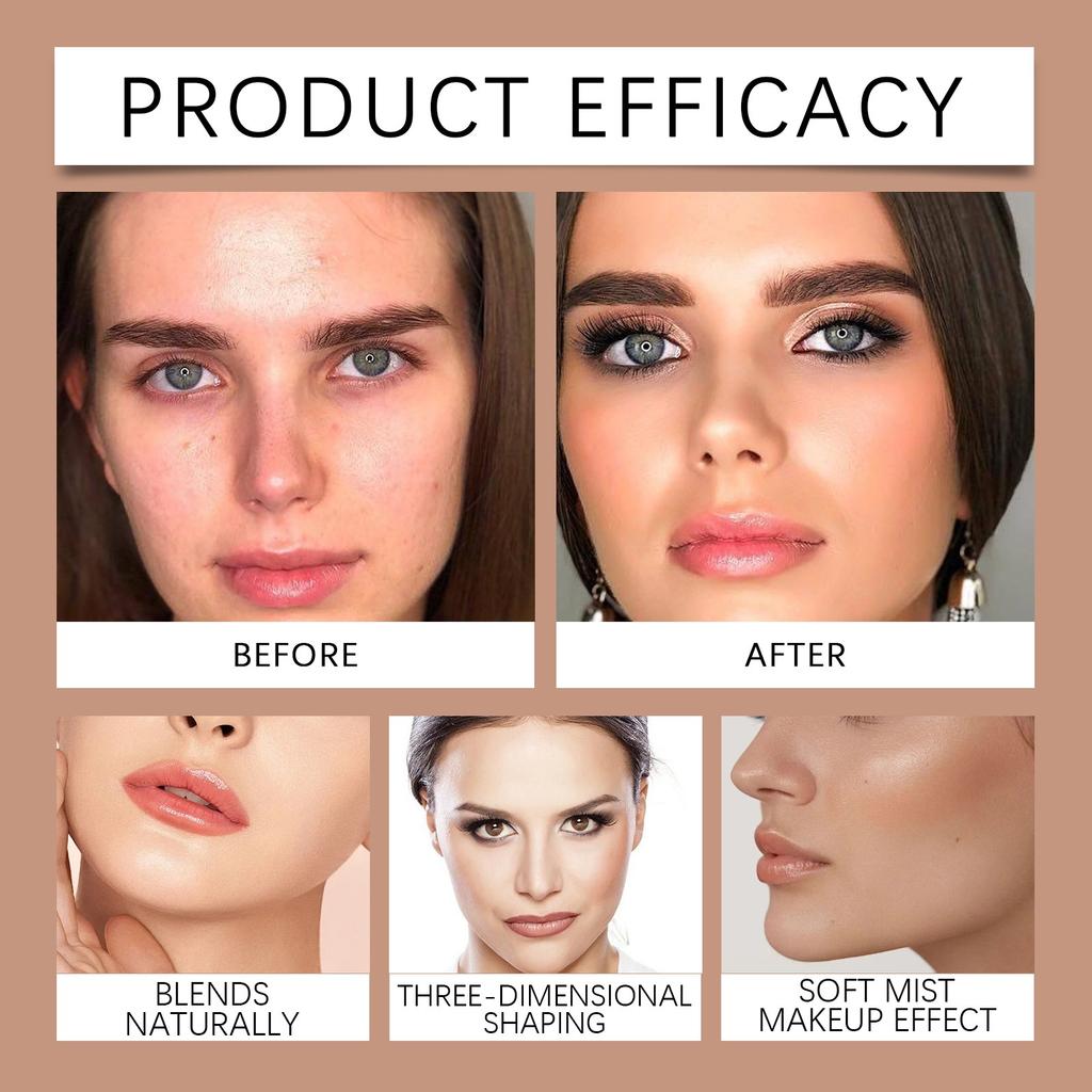 2in1 Facial Shaping And Contouring Stick, Contouring Cream, Concealer Three Dimensional Stick,1pc,