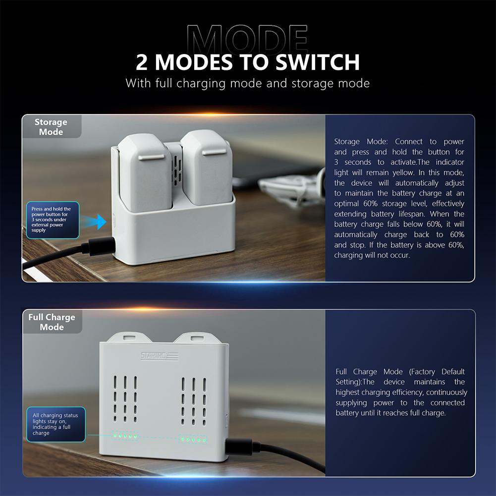 Battery Charger for DJI Neo Battery Charging Butler with Charge Cable Drone Battery Charger Butler for DJI NEO Drone Accessories