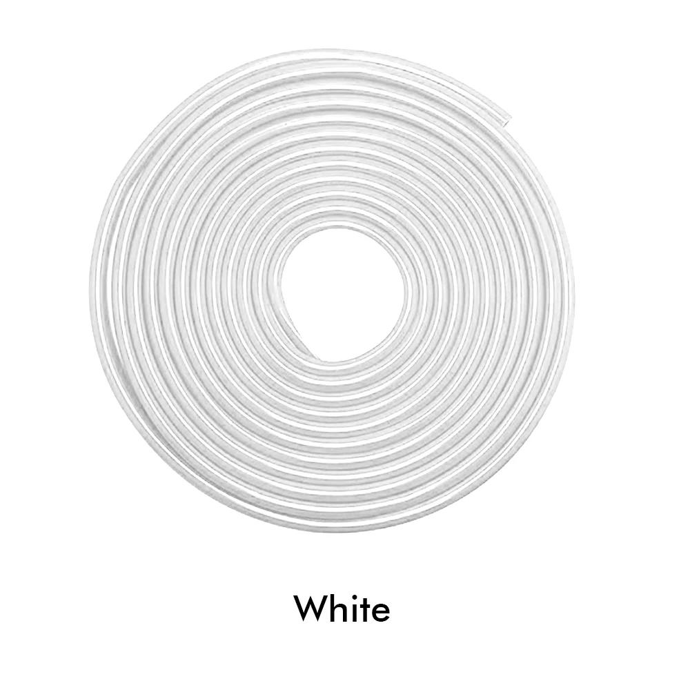 5M Transparent Car Door Protection Edge Scratch Protector Strips PVC Auto Anti-collision Sealing Strip Door for Car Accessories