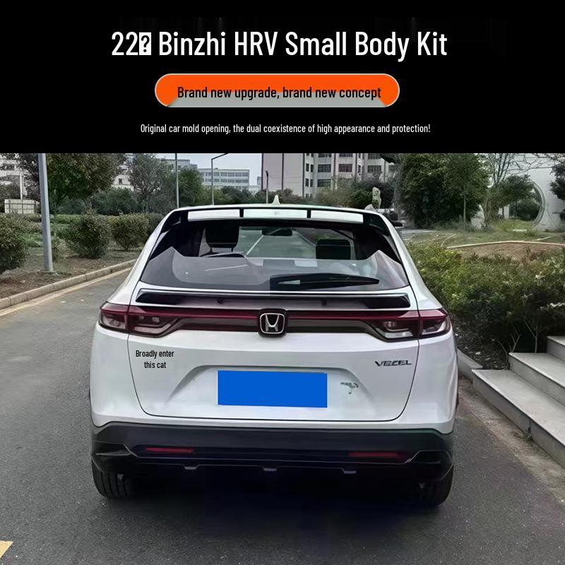 2022 Honda Vezel HRV Mugen Style Body Kit: Front Lip, Side Skirts, Rear Lip