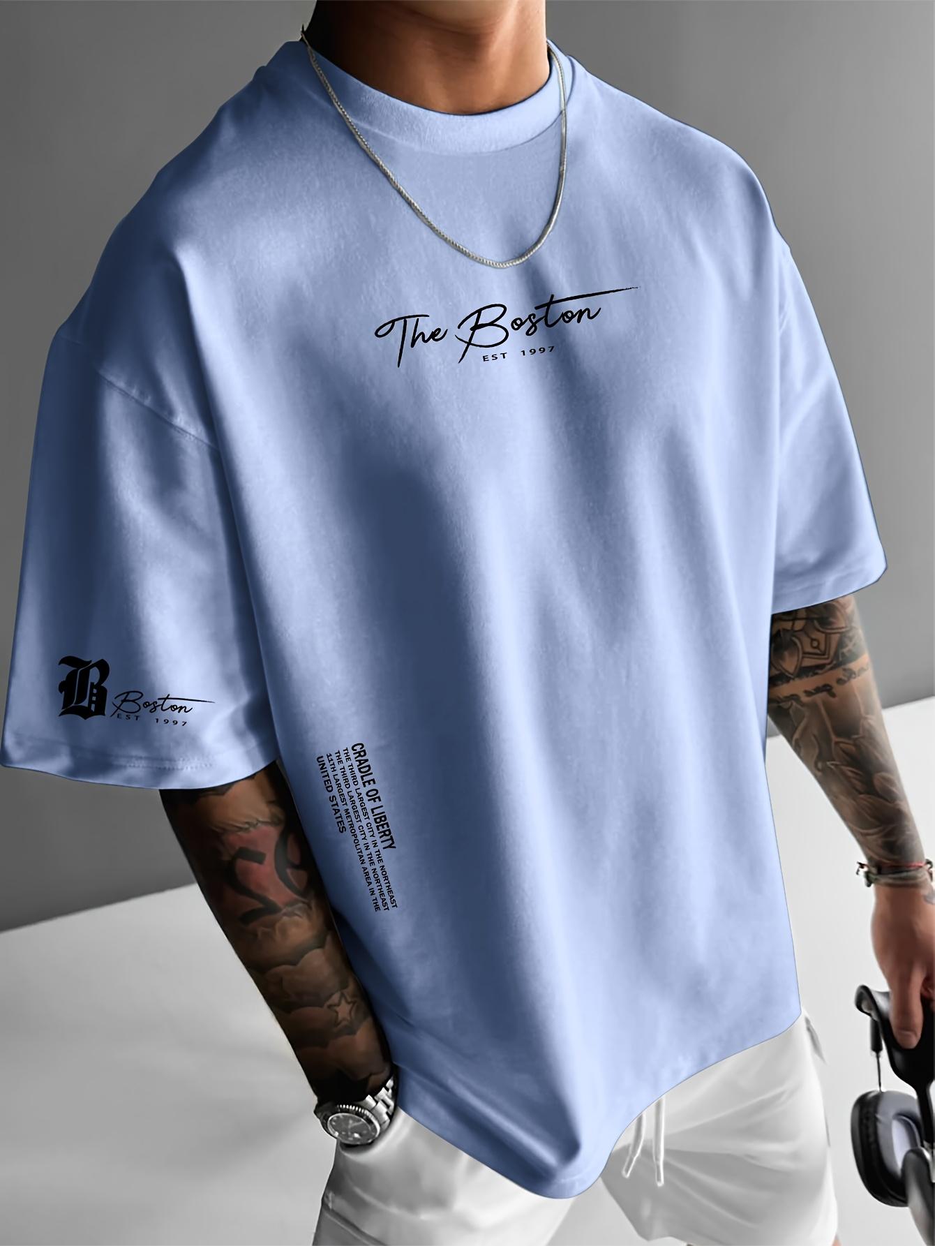 

Мужская летняя новая мода ;Бостон 50,72 метра Печатный Ca S дубильная кора