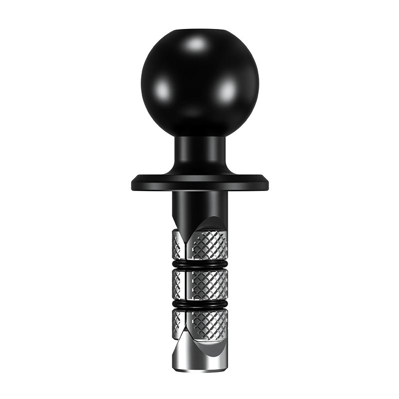 Motorcycle Bike Mount Black Fork Stem Base with 17mm 25mm Ball Head for GoPro insta360 Ball Mount Adapter Mobile Phone Holder Fuse Holders1