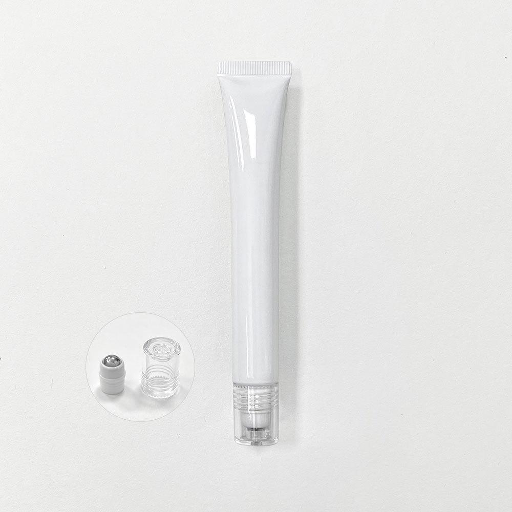 10g-30g Soft Tube Eye Cream with Three Roller Balls & Stainless Steel Roller Ball Bottle