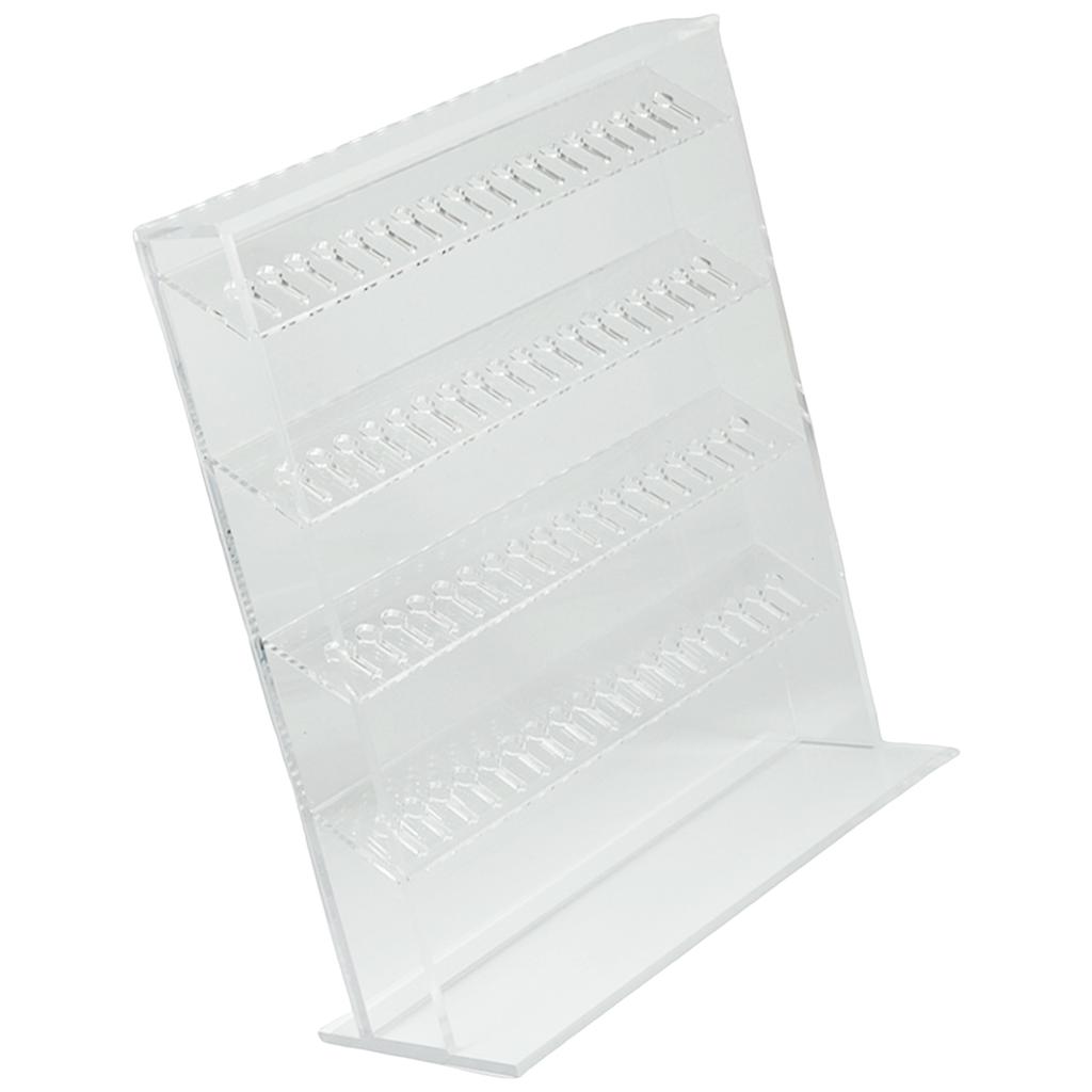 Clear Multilayer Jewelry Holder Acrylic Earring and Necklace Display Board Transparent Accessories Storage Organizer