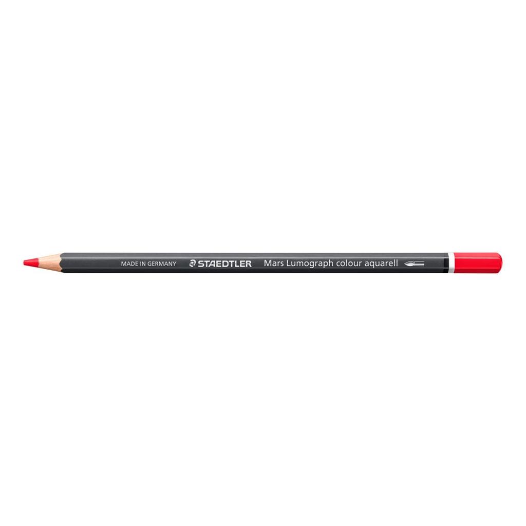 STAEDTLER Watercolor Colored Pencils Mars Lumograph Scarlet Red 6 Pack 104-206