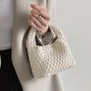 Hand-Woven Women's Summer Handbag: High-End Niche Design, Versatile for Shoulder and Vegetable Basket Style